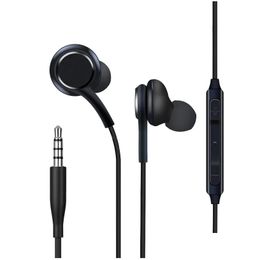 Écouteurs de téléphone portable Écouteurs intra-auriculaires avec micro et contrôle du volume à distance Casque jack 3,5 mm Eo-IG955 pour Galaxy S8 S9 S10 Dhws6