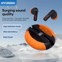 Écouteurs téléphone portable HYUNDAI HY-T09 sans fil Bluetooth V5.3 casque HIFI son casque en cours d'exécution Sport Auriculares Portable écouteur YQ240105