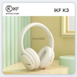 Mobiele telefoon-oortelefoon iKF K3-draadloze Bluetooth-hoofdtelefoon Gespreksruisonderdrukking Bekabelde hoofdtelefoon Bass-stereogeluid 50 uur Verbinding met twee apparaten YQ240219