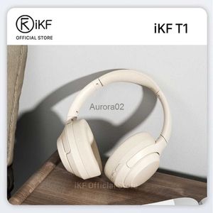 Écouteurs pour téléphones portables iKF T1-Wireless Casque Bluetooth Appel Casque filaire à suppression de bruit Son HiFi avec mode de jeu 50 heures d'utilisation YQ240219