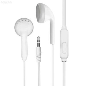 Écouteurs de téléphone portable Accessoires d'écouteurs plats intra-auriculaires Bouchons d'oreilles Subwoofer avec écouteurs de blé Casque filaire en ligne Casque vocal Casque portable L230914