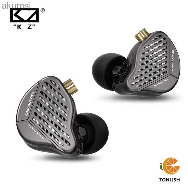 Auriculares para teléfono celular KZ PR1 HiFi Planar Driver Inear Auriculares con cable Auriculares de música HiFi Bass Monitor Auriculares Auriculares deportivos YQ240304