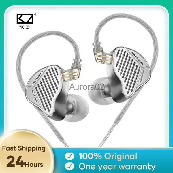 Auriculares para teléfono celular KZ PR1 Controlador plano Auriculares con cable en el oído Monitor HiFi equilibrado Auriculares Auriculares deportivos con micrófono para IOS YQ240219