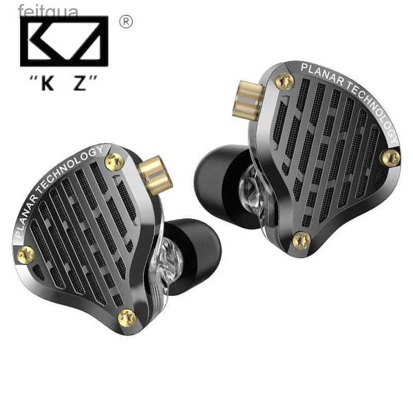 Auriculares para teléfono celular KZ PR3 In Ear 13.2MM Controlador plano Auriculares con cable Auriculares de música HiFi Bass Monitor Auriculares Auriculares deportivos YQ240202