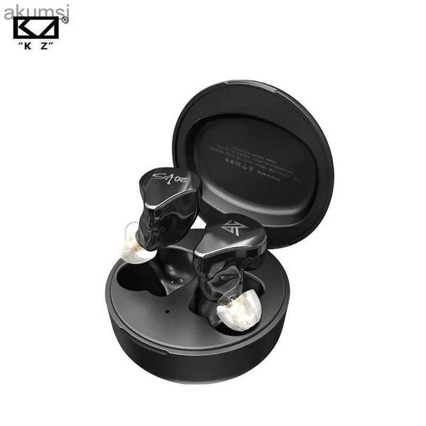 Auriculares para teléfono celular KZ SA08 TWS Auriculares inalámbricos compatibles con Bluetooth 5.0 Auriculares HiFi Cancelación de ruido Control táctil Auriculares deportivos con micrófono YQ240304