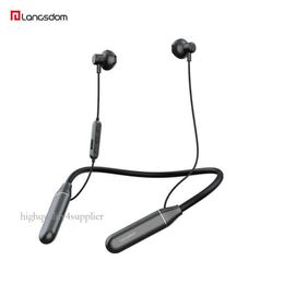 Écouteurs de téléphones portables Les nouveaux écouteurs Bluetooth pour l'écoute de musique sportive de Lanston, à moitié dans l'oreille, à long terme