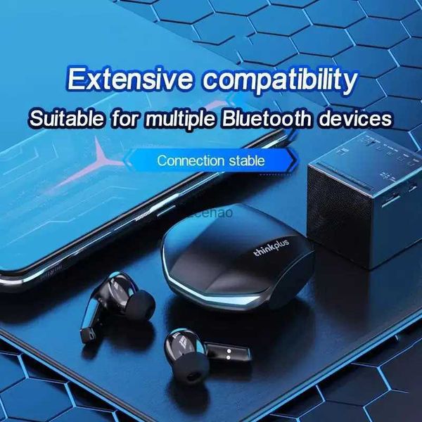 Écouteurs pour téléphones portables Lenovo GM2 PRO Nouveau casque Bluetooth 5.3 Sports Running True Wireless In-Ear Gaming Faible latence Dual Mode Music HeadphonesL240105
