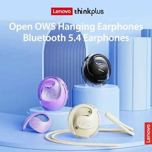 Écouteurs pour téléphones portables Lenovo X15pro OWS écouteurs Bluetooth 5.4 pack d'oreille sport écouteurs sans fil étanches avec cordon Q240321