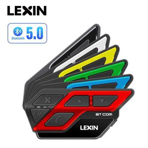 Écouteurs de téléphone portable Lexin et com casque walkie talkie bluetooth v5.0 avec 6 couleurs de bricolage étanches et radio FM J240508