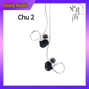 Écouteurs pour téléphones portables MOONDROP CHU II écouteurs intra-auriculaires haute performance 10mm lecteur dynamique IEMs câble interchangeable périmètre mk2 Q240321