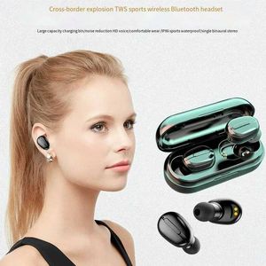 Écouteurs de téléphone portable Nouveau casque de traduction 80 langues traduites instantanément traducteur vocal intelligent sans fil Bluetooth traducteur de voyage écouteur Q240321