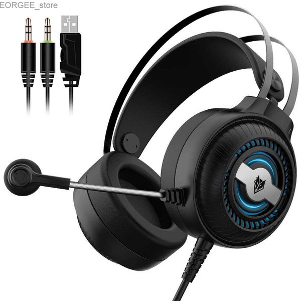 Écouteurs de téléphones portables Nubwo N1pro E-Sports PUBG Gaming Headset Ordinkt with Microphone Surround Head Wholesale Cross-Border Headphones Y240407