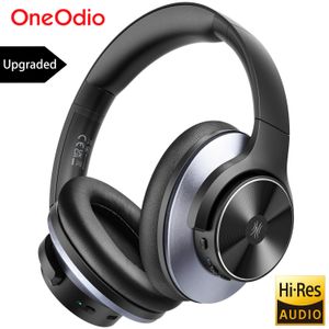 Écouteurs pour téléphone portable Oneodio A10 Casque hybride antibruit actif avec audio haute résolution sur l'oreille Casque sans fil Bluetooth ANC Microphone 221114