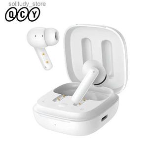 Mobiele telefoon-oortelefoon QCY T13 ANC draadloze hoofdtelefoon Bluetooth 5.3 Actieve ruisonderdrukking -28 dB Snel opladen 4 microfoons ENC Q240402