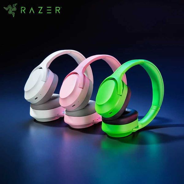 Écouteurs pour téléphone portable Razer Opus X Casque sans fil Suppression active du bruit - Bluetooth 5,0-60 ms Faible latence - Pilotes 40 mm personnalisés YQ240202