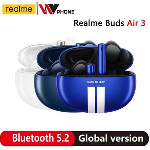 Oortelefoon voor mobiele telefoons Realme Buds Air 3 Bluetooth 5.2 Lange batterijduur Oortelefoon 42 dB Actieve ruisonderdrukkende hoofdtelefoon Waterbestendige hoofdtelefoon YQ240219