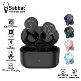 Écouteurs pour téléphones portables Sabbat E12 ultra TWS sans fil Bluetooth dans l'oreille sport écouteurs Bluetooth 5.2 support d'appairage automatique aptx hifi écouteurs sans fil Q240321