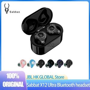 Écouteurs pour téléphones portables Sabbat-X12 Ultra Tws Casque sans fil avec réduction du bruit Casque audio stéréo Hifi Bluetooth 5.2 Compatible YQ240219