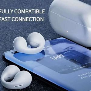 Écouteurs de téléphones portables SG50 Clip sans fil sur le casque Bluetooth High-définition Quality Quality Running Yoga Mâle et féminin Écouteurs de sports YQ240304 2024