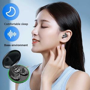Écouteurs de téléphone portable Sommeil Écouteur invisible 1more mini casque dans l'oreille IPX5 Écouteurs Bluetooth sans fil étanches 5.3 avec casque de musique J240123