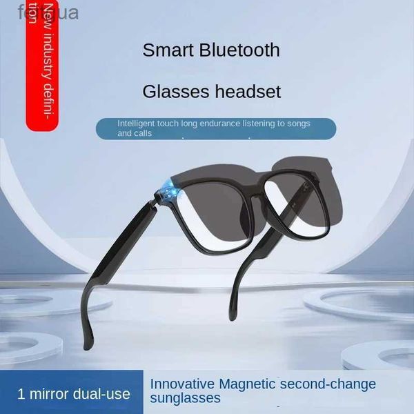 Auriculares para teléfono celular Gafas inteligentes Auriculares inalámbricos Bluetooth 5.0 Gafas fotosensibles Anti-Azul Deportes al aire libre Llamadas Música Llamadas manos libres YQ240202