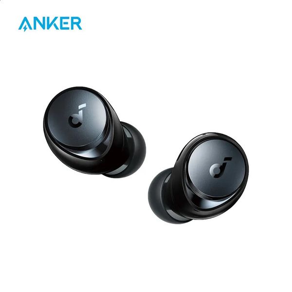 Écouteurs pour téléphones portables soundcore Anker Space A40 Écouteurs sans fil à suppression active adaptative du bruit 50H Son haute résolution Ajustement confortable sans fil 231218