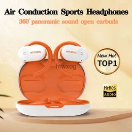 Écouteurs de téléphones portables Sports 5.3 casque Bluetooth sans fil casque d'écoute d'oreille avec des écouteurs de micro Mic Reduction de bruit OWS Hifi Eatsods Smart Touch YQ240105