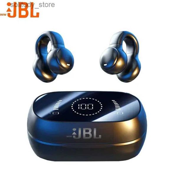 Écouteurs pour téléphones portables adaptés aux écouteurs sans fil wwJBL M47 Bluetooth rechargeables conducteur osseux et sports avec microphones gratuits Q240402