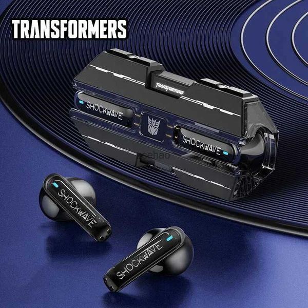 Auriculares para teléfono celular Transformers TF-T01 TWS Auriculares inalámbricos Bluetooth 5.3 Auriculares estéreo HIFI de baja latencia Juegos Música Modo dual 2023NewL240105