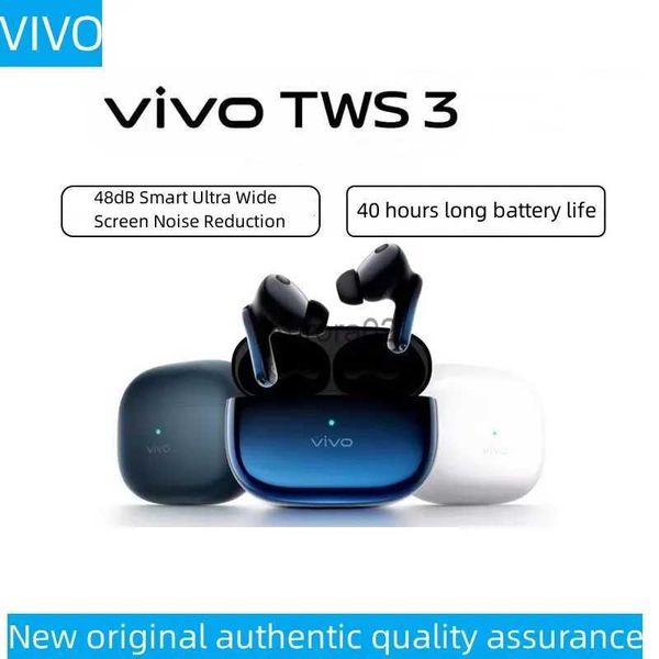 Écouteurs de téléphone portable TWS 3 véritable sans fil intelligent réduction du bruit casque Bluetooth Hi-Fi dans l'oreille véritable YQ240219