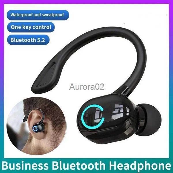 Écouteurs de téléphone portable TWS Casque de sport sans fil Bluetooth 5.2 Écouteurs mains libres Casque avec micro pour IPhone Samsung Smart YQ240219