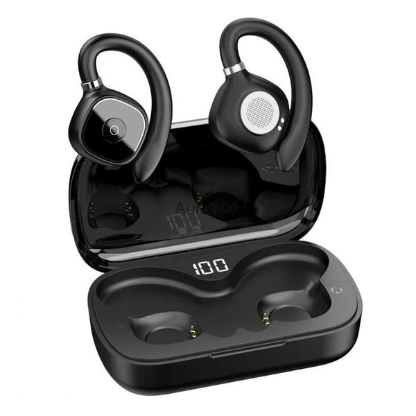 Écouteurs pour téléphones portables Casque de sport sans fil Bluetooth 5.3 écouteurs HiFi stéréo basse oreille ouverte TWS écouteurs antibruit casque de jeu YQ231120