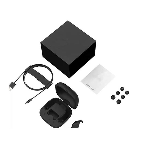 Auriculares para teléfono celular Auriculares inalámbricos Bluetooth Negro Blanco Precio de fábrica Tws Pro Inear Auriculares inalámbricos con caja de cargador Power Disp Dhrjt