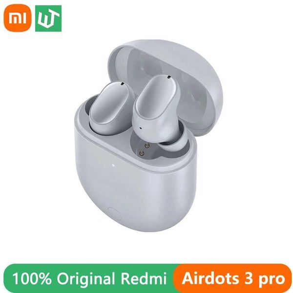 Auriculares para teléfono celular Xiaomi Redmi Buds 3 Pro ANC Auriculares TWS Auriculares Redmi Airdots 3 Pro IPX4 Auriculares Bluetooth Qi Carga inalámbrica Auriculares YQ240120