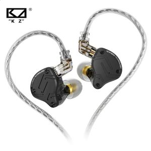 Mobiele telefoon-oortelefoon ZS10 PRO X Metalen headset Hybride drivers HIFI Bass-oordopjes In-ear monitor Ruisonderdrukkende oortelefoon ZAS ZAX ZSX ZSNPRO AS16 231109