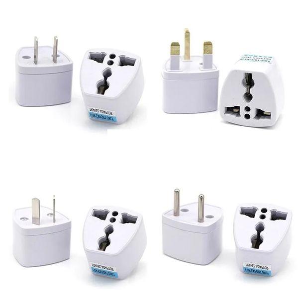 Charger de voyage AC électrique Power UK AU EU TO US PLIG ADAPTER CONVERTER USA CONNECTEUR ADAPTER UNIVERSE