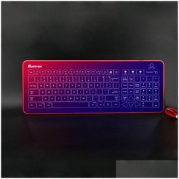 Tecillos de teléfono celular Teckboard de teclado inalámbrico B10 Pro Bastron Health Glass Touch con función Mousepad para PC Computer Smart WaterPro OT3WA