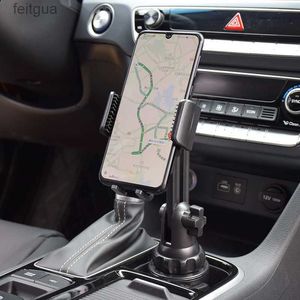 Houders voor mobiele telefoons Verstelbare auto-bekerhouder Telefoonhouder Universele mobiele telefoon-ondersteuning Smartphone-standaard Auto-interieuraccessoires YQ240130