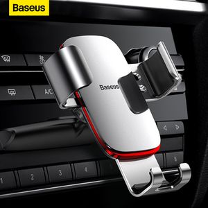 Mobiele telefoon houders houders baseus zwaartekrachtt telefoonhouder ondersteuning smartphone auto bracket cd slot mount mobiele telefoon houder voor auto oplaadstand 230206