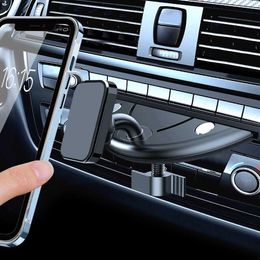 Téléphone portable supporte les supports de voiture CD CD Magnétique Magné de téléphone MANNET MONTRE MONTRE CLIP CLIP TÉLÉPHONET UNIVERSE