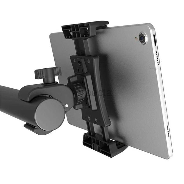 Supports de téléphone portable Supports de tablette à pince pour équipement d'exercice en intérieur Support de téléphone de vélo pour iPad Pro 12.9 Air Mini Galaxy Tabs iPhone 4.7-13 240322