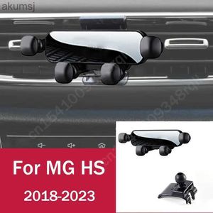 Supports de téléphone portable Support de téléphone de voiture par gravité Support de téléphone portable pour moteur MG MG HS 2023 2020 2019 2018 accessoires YQ240110