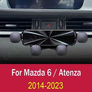 Soportes para teléfono celular Soportes Soporte para teléfono de coche por gravedad Soporte para teléfono móvil para Mazda 6 (Atenza) 2014-2023 Accesorios 240322