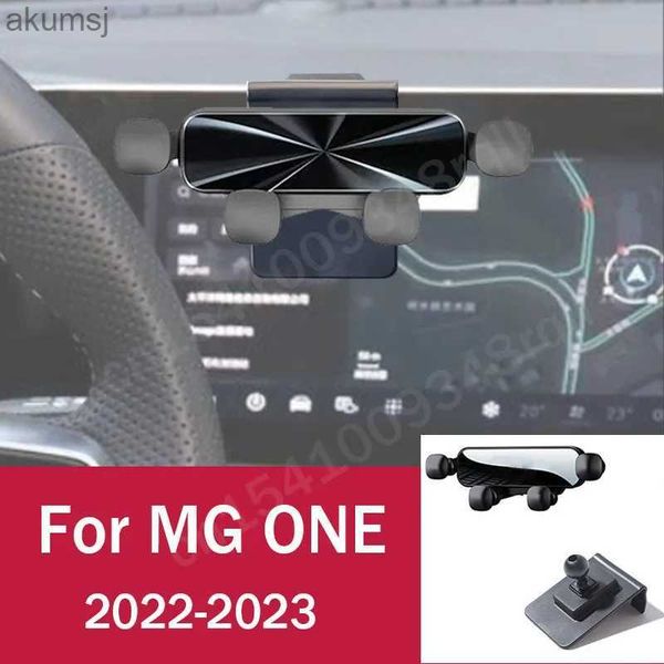 Supports de téléphone portable Support de téléphone de voiture par gravité Support de téléphone portable pour moteur MG MG One 2022-2023 accessoires YQ240110