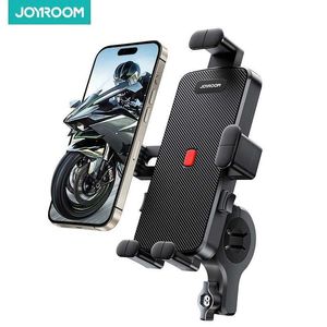 Téléphone portable supporte les porte-vélos Joyroom Bike Phoneder 360 View Universal Bicycle Phone Telept Mount pour 4,7-6,8 pouces de téléphone portable Mobile Stand Proforesh Bracket Y240423