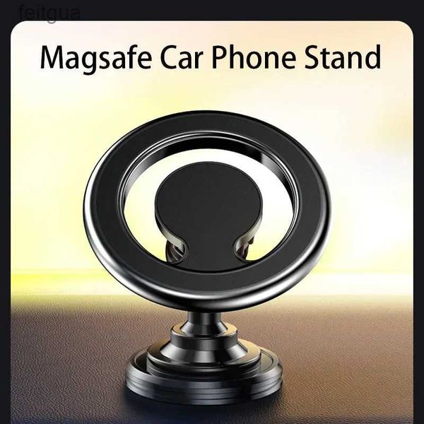 Supports de téléphone portable Support de téléphone magnétique pour voiture Support de téléphone universel pour anneau Magsafe pour iPhone 14 13 12 Pro Plus Mini étui MagSafe tous les téléphones YQ240130