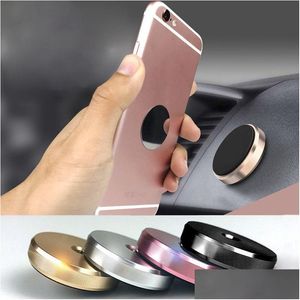 Supports de téléphones portables Mini support de montage de voiture magnétique Air Vent pour Huawei Ios Android Smartphones Dhs Fast Drop Delivery Phones Dhgze