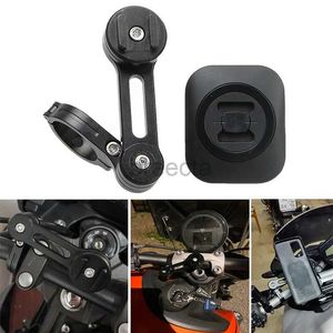 Mobiele telefoonhouders Houders Motorstuur GPS-navigatie Stand Mount Kit Connect Smartphone Aluminium Ondersteuning Schokbestendig 24322