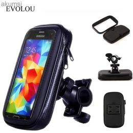 Suporte de montagem de telefone celular Suporte de telefone de motocicleta para 15 Pro Max 14 Plus Suporte à prova d'água Caso Suporte móvel para 13 12 XS XR 8 7 YQ240110