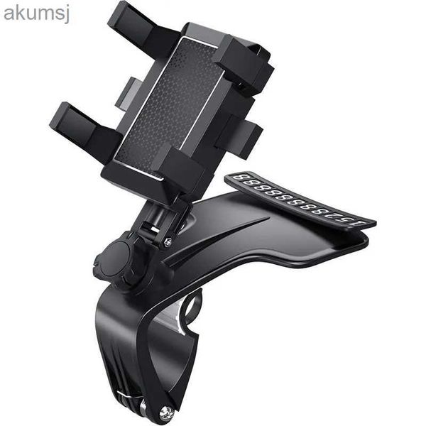 Supports de téléphone portable Nouveau Support de téléphone de voiture à 360 degrés Supports universels pour Smartphone Support de tableau de bord pour prise automatique Support fixe de téléphone portable YQ240110